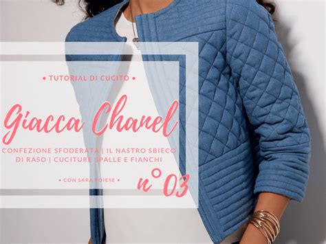 giacca chanel tutorial|Giacca Chanel: lezione 03 .